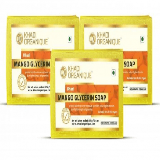 Khadi Organique Mango Glycerine Soap